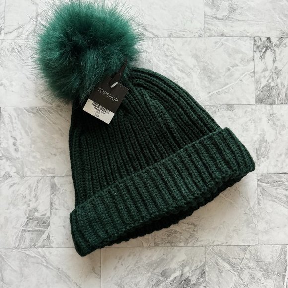 Topshop Accessories - NEW Topshop Pompon Acrylic hat